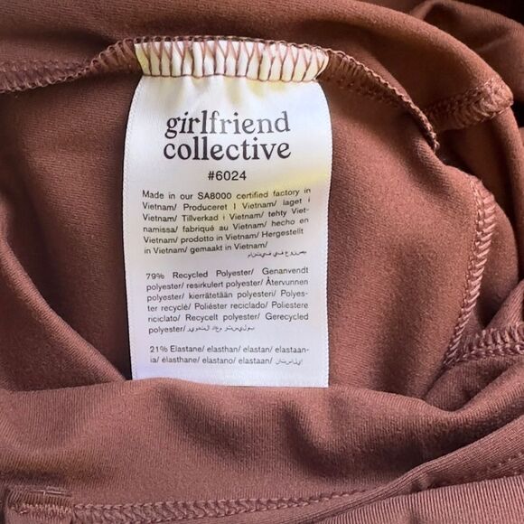 NWT Girlfriend Collective Earth Cami Unitard Jumpsuit Size Large - Picture 8 of 8